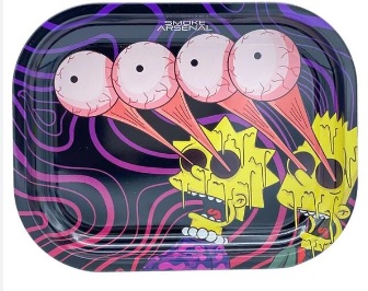 Smoke Arsenal Metal Rolling Trays