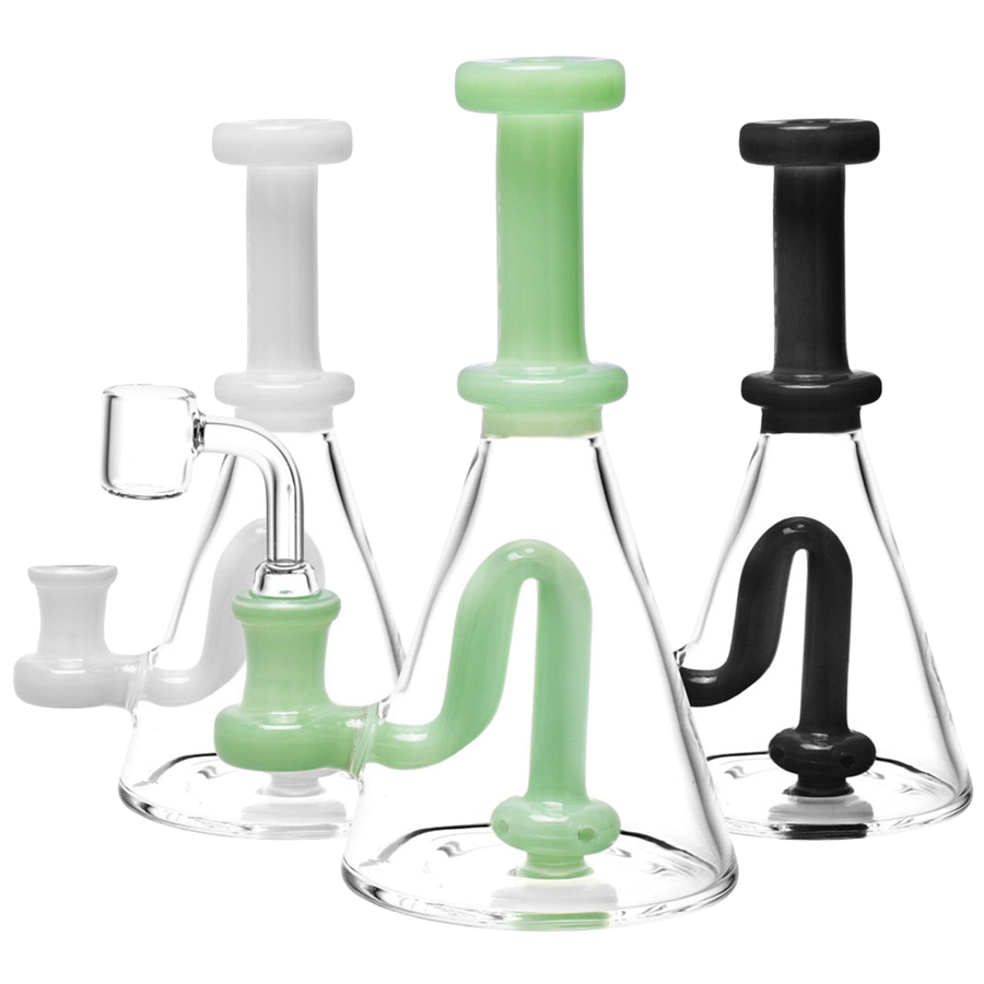 6.5" U-Bend Perc Rig - Assorted