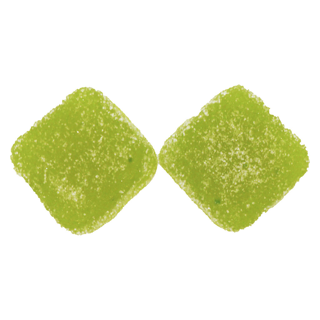 Solventless Live Rosin Sour Lime Gummies