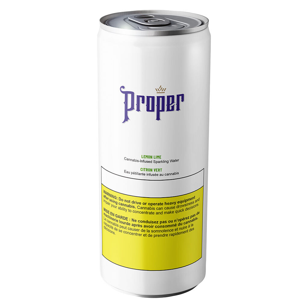 Lemon Lime Cannabis Infused Sparkling Water