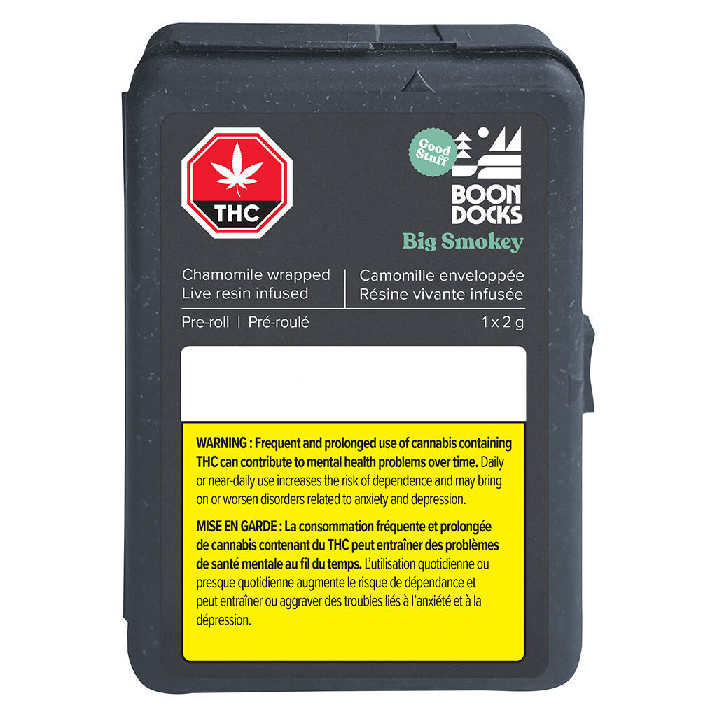 Big Smokey Live Resin-Infused Natural Pre-Roll