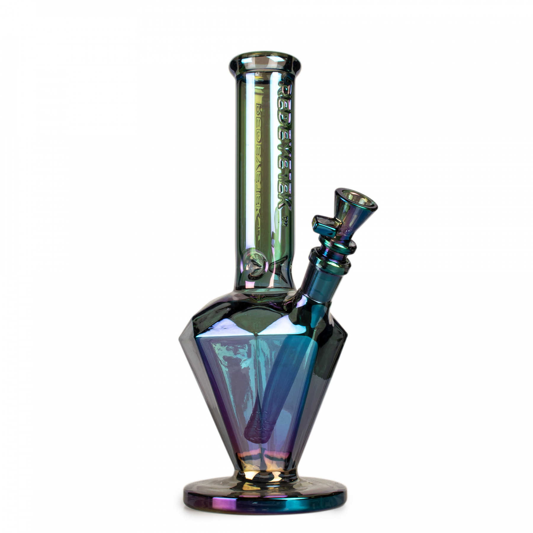 11" Metallic Terminator Finish Paragon Water Pipe - Green