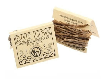 Bee Line Oragnic Thin Hemp Wick
