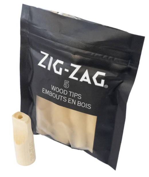 Zig Zag Wooden Tips 5pack 2