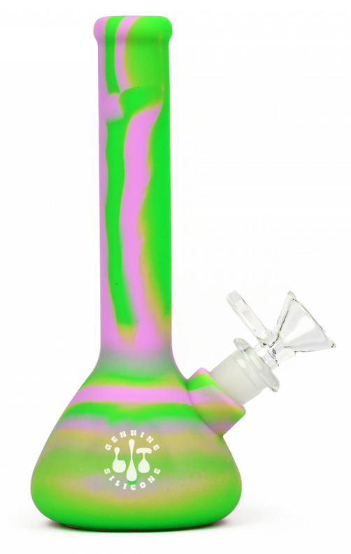 LIT™ SILICONE 7.5" Beaker Water Pipe 3