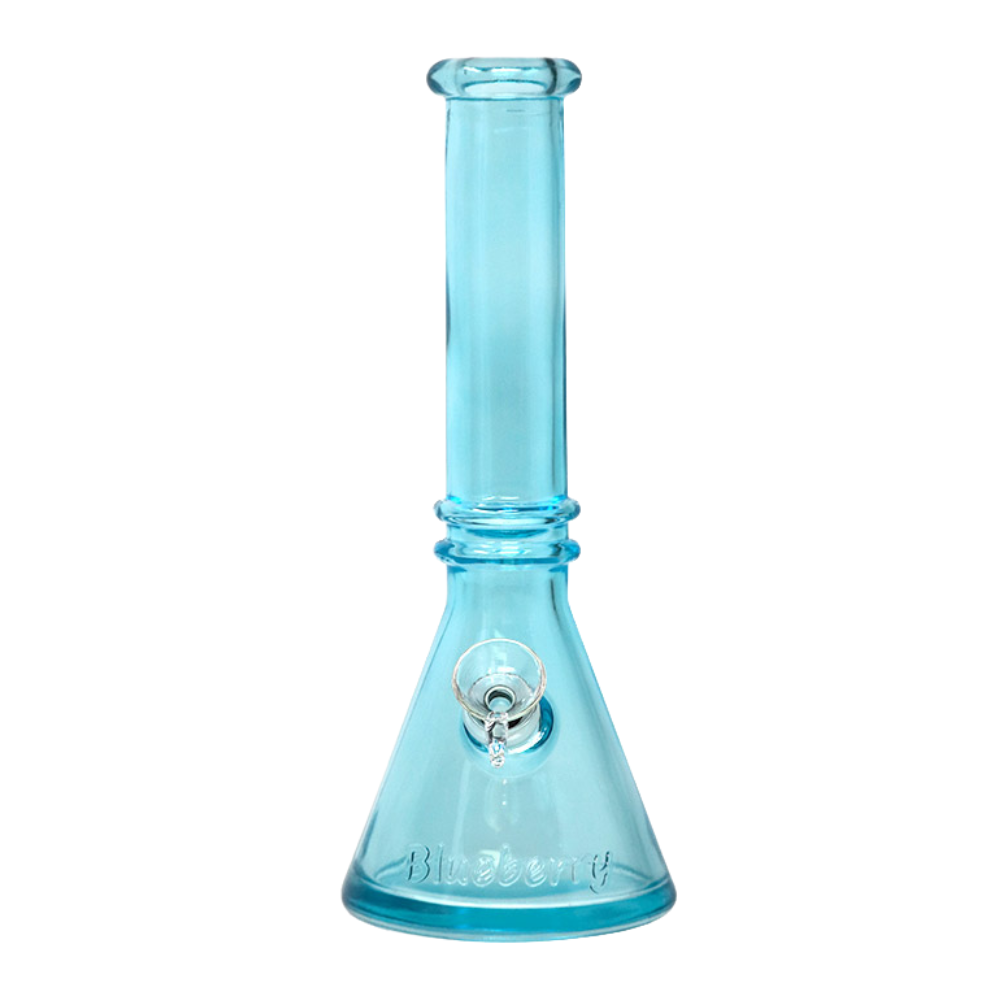 10" Blueberry Double Ring Beaker Bong