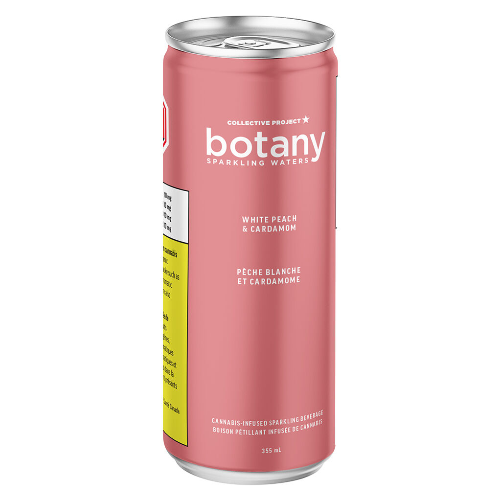 White Peach & Cardamom Sparkling Botanical Water