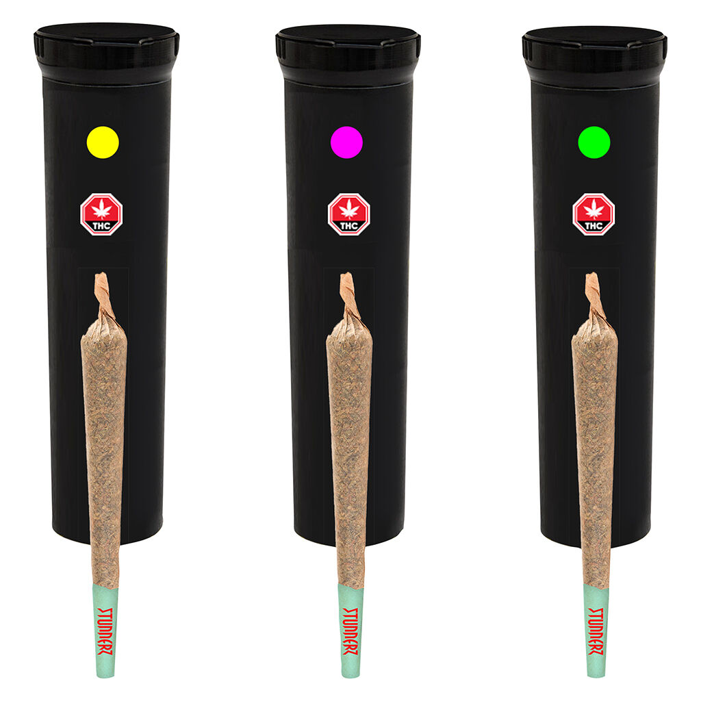 Stunnerz Distillate Infused Pre-Roll Mix Pack