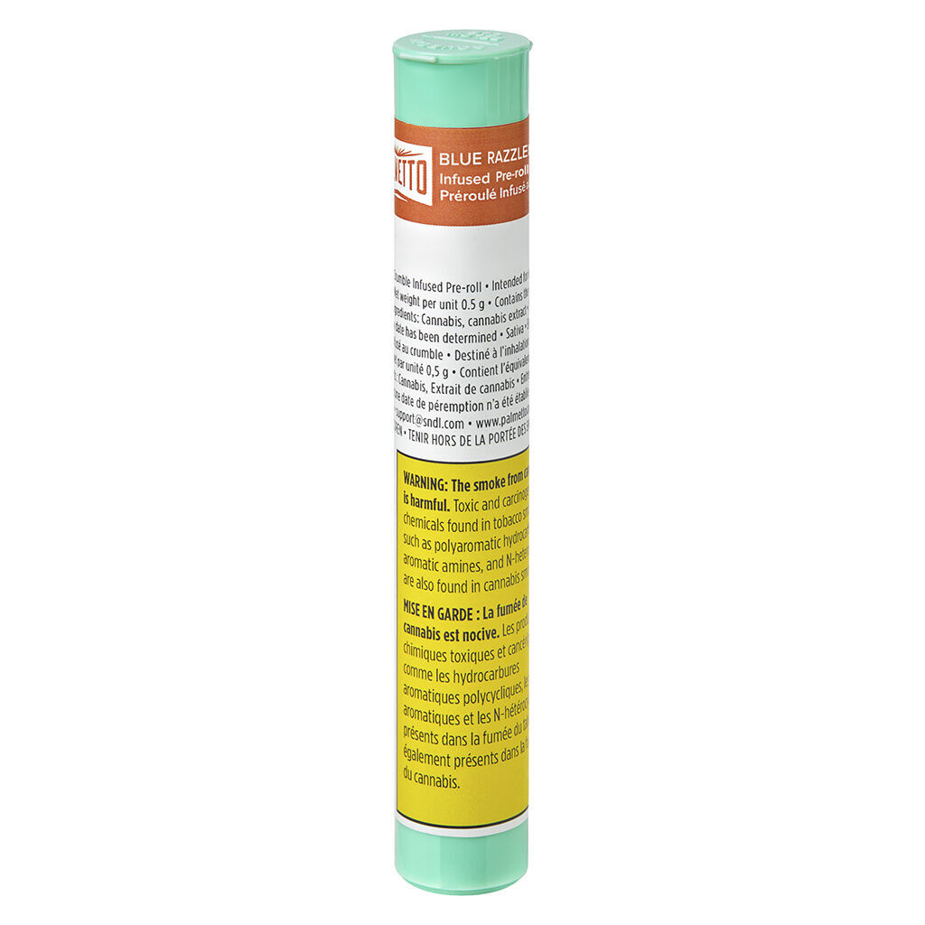Blue Razzleberry Kush Infused Pre-Roll