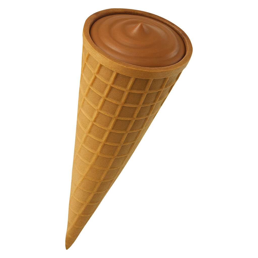 Milk Chocolate Live Rosin Waffle Cones 2