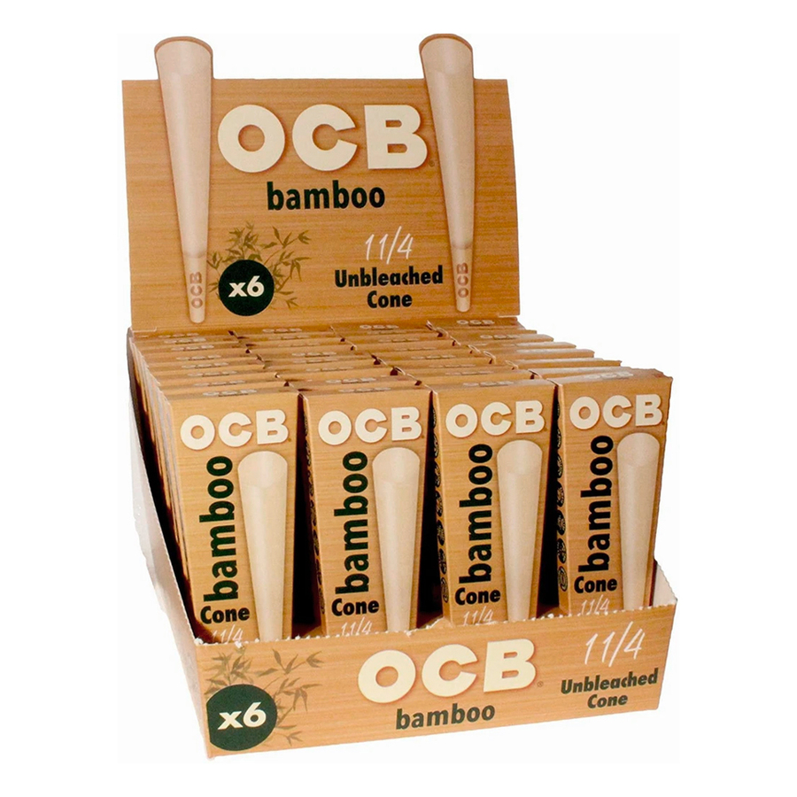OCB Bamboo Cones & Papers 3