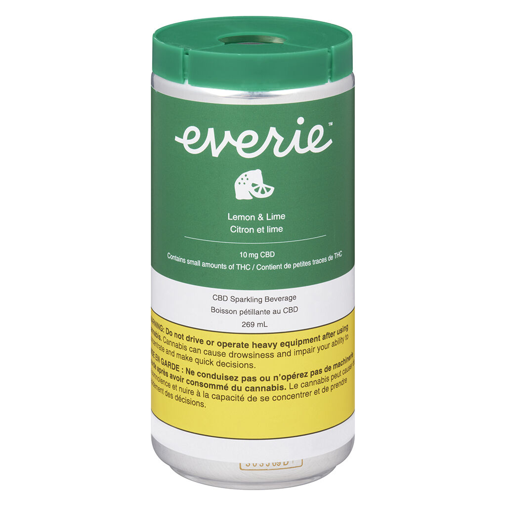 Lemon & Lime CBD Sparkling Beverage