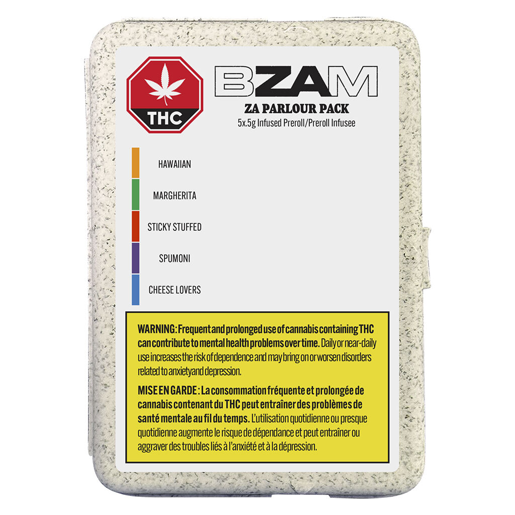 Za Parlour Pack Infused Pre-Roll