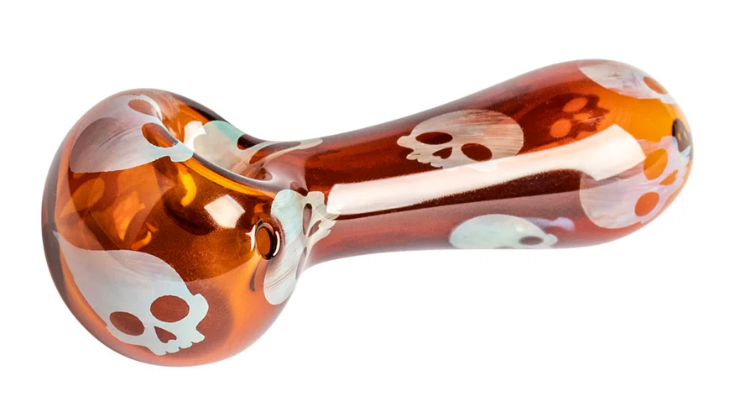 Red Eye Glass Hand Pipe 7