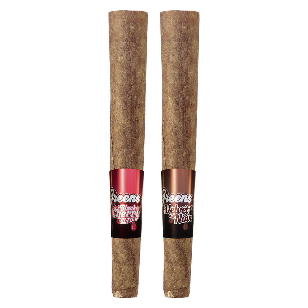 Black Cherry GLTO+Velvet Noir infused Blunt combo pack