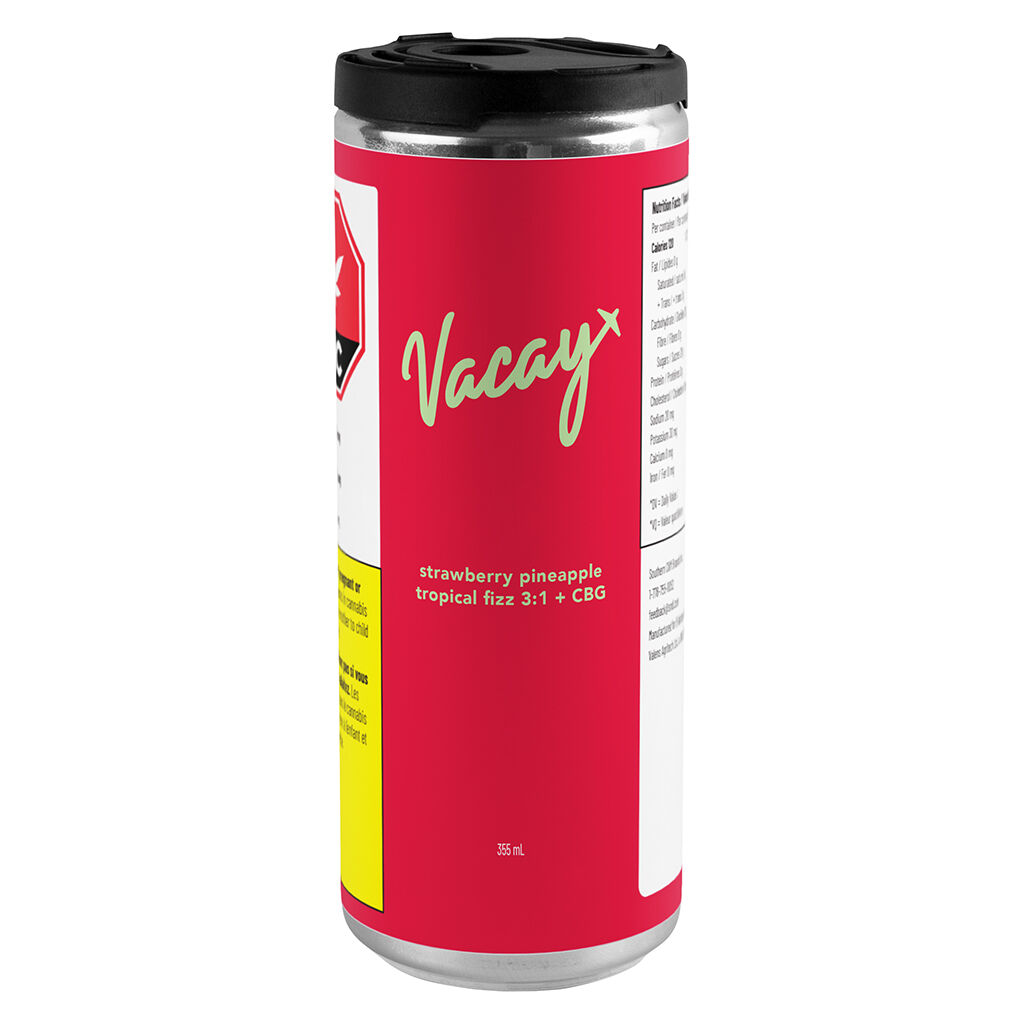 Strawberry Pineapple Tropical Fizz 3:1 + CBG 2