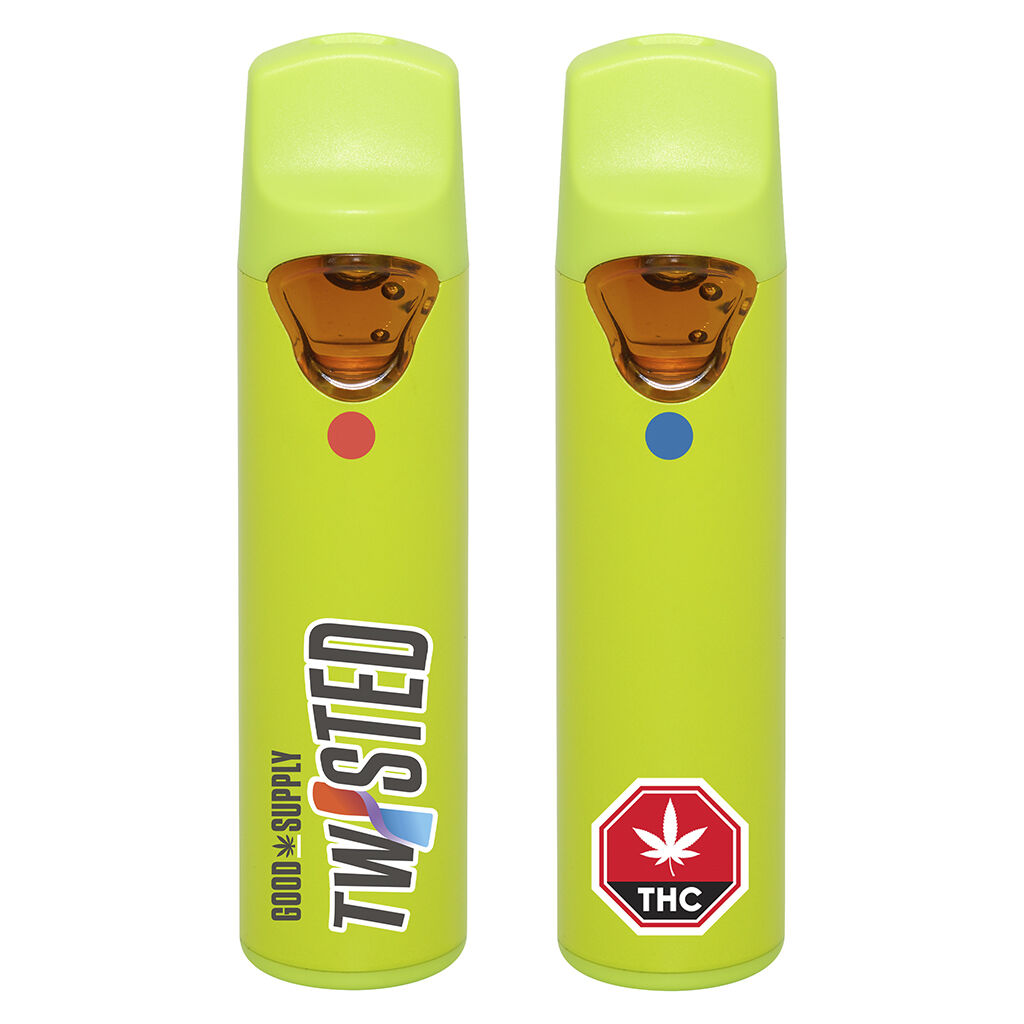 Twisted Orange Swirl & Strawberry Freeze AIO Vape