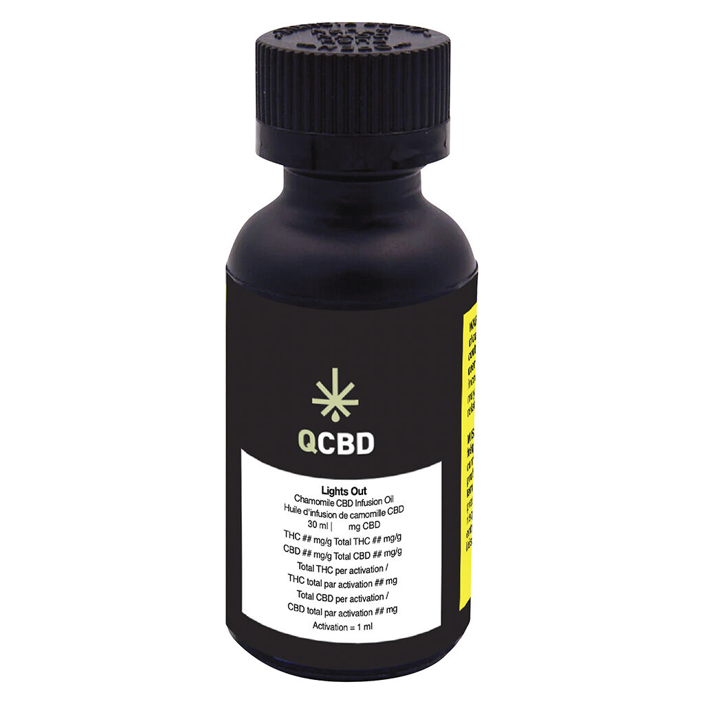 Lights Out Chamomile CBD Infusion Oil