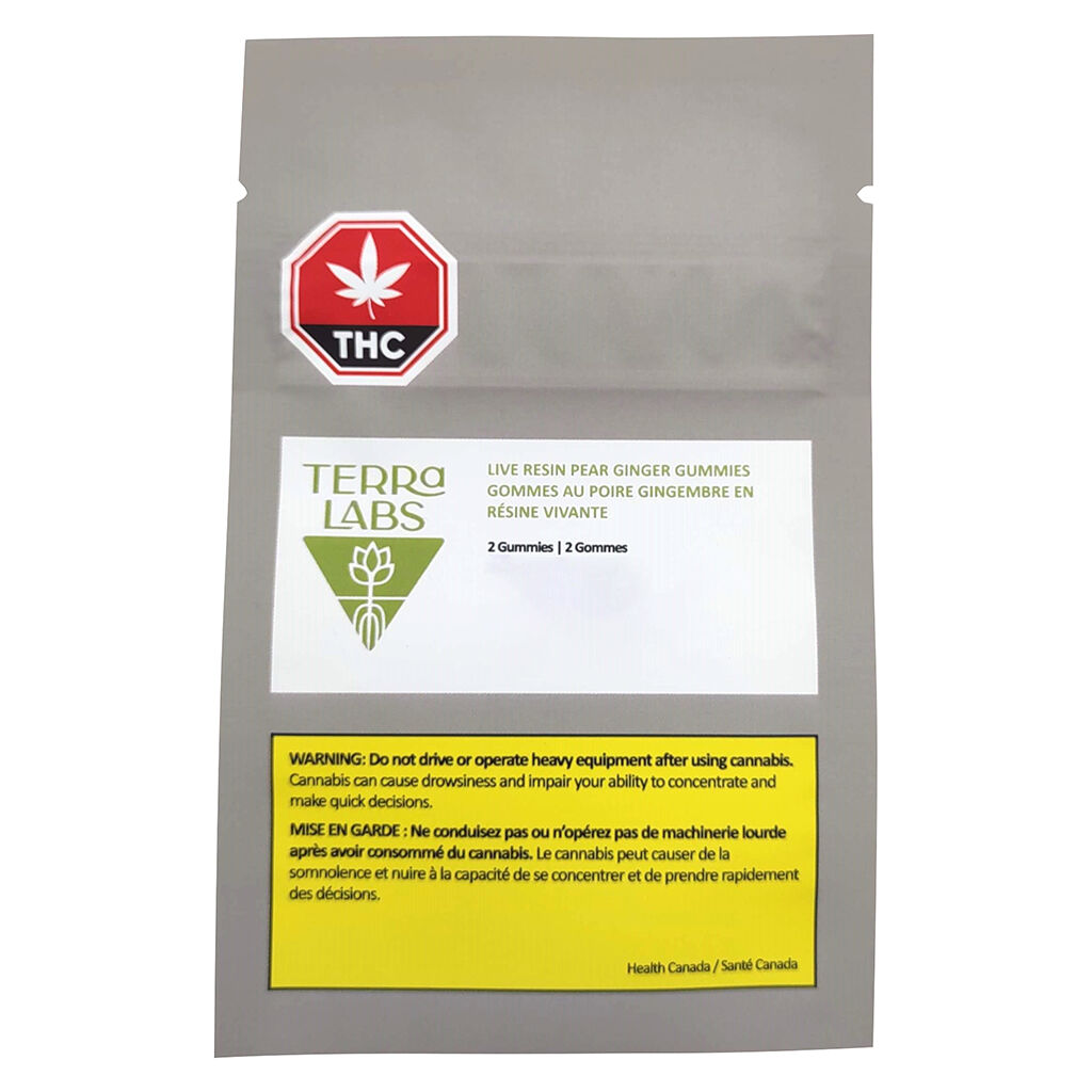 Live Resin Pear Ginger Soft Chews