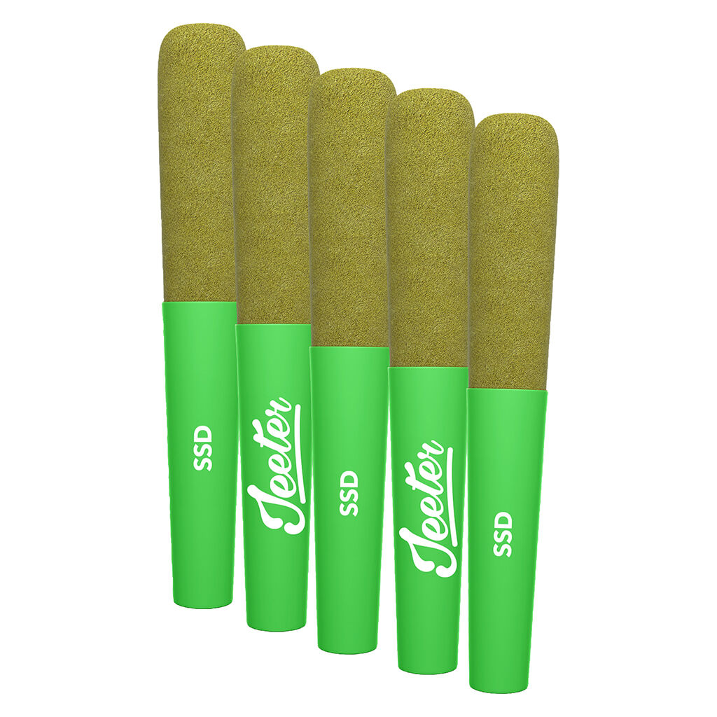 Baby Jeeter Infused Strawberry Sour Diesel Pre-Roll