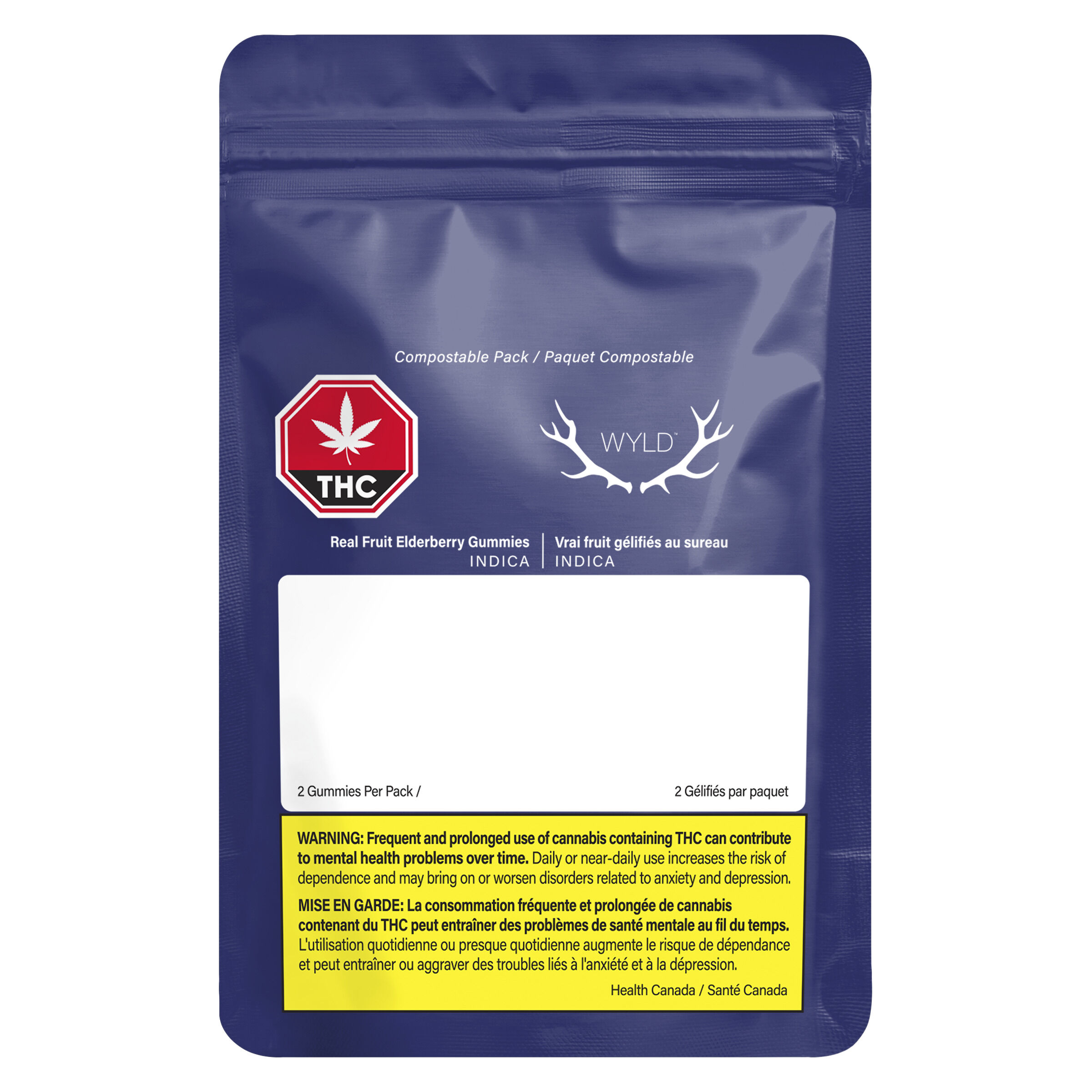 Real Fruit Elderberry Soft Chews 2:1 THC:CBN