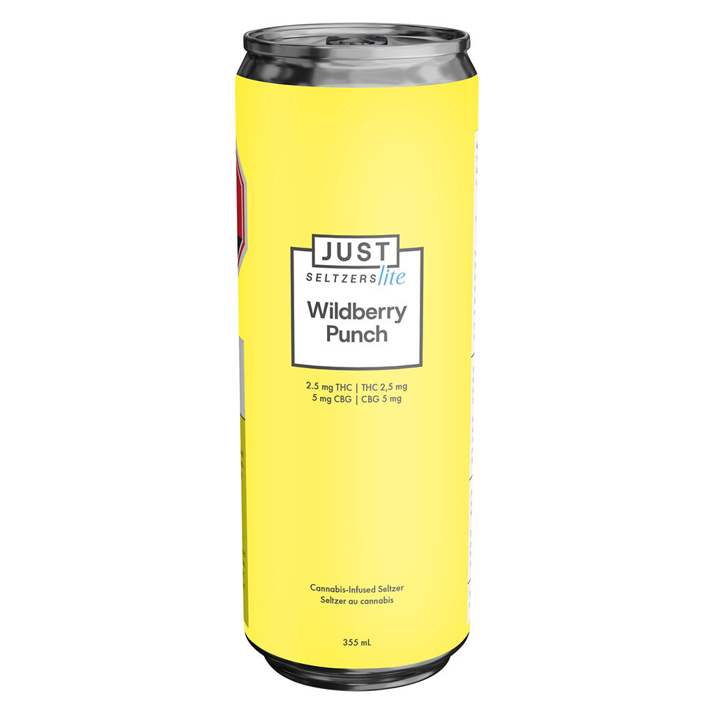 Wildberry Punch 2.5 THC + 5 CBG Seltzer