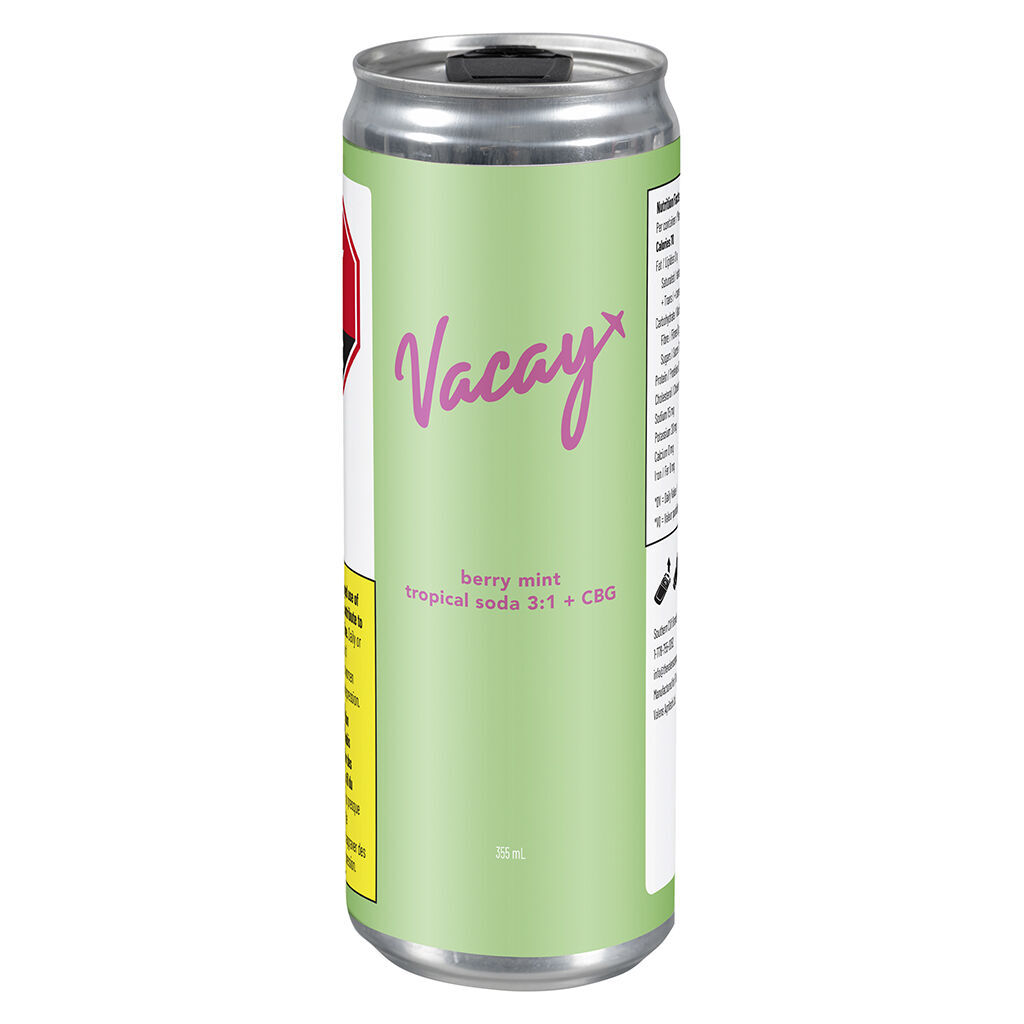Berry Mint Tropical Soda 3:1 + CBG