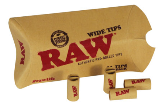 RAW Prerolled Wide Tips