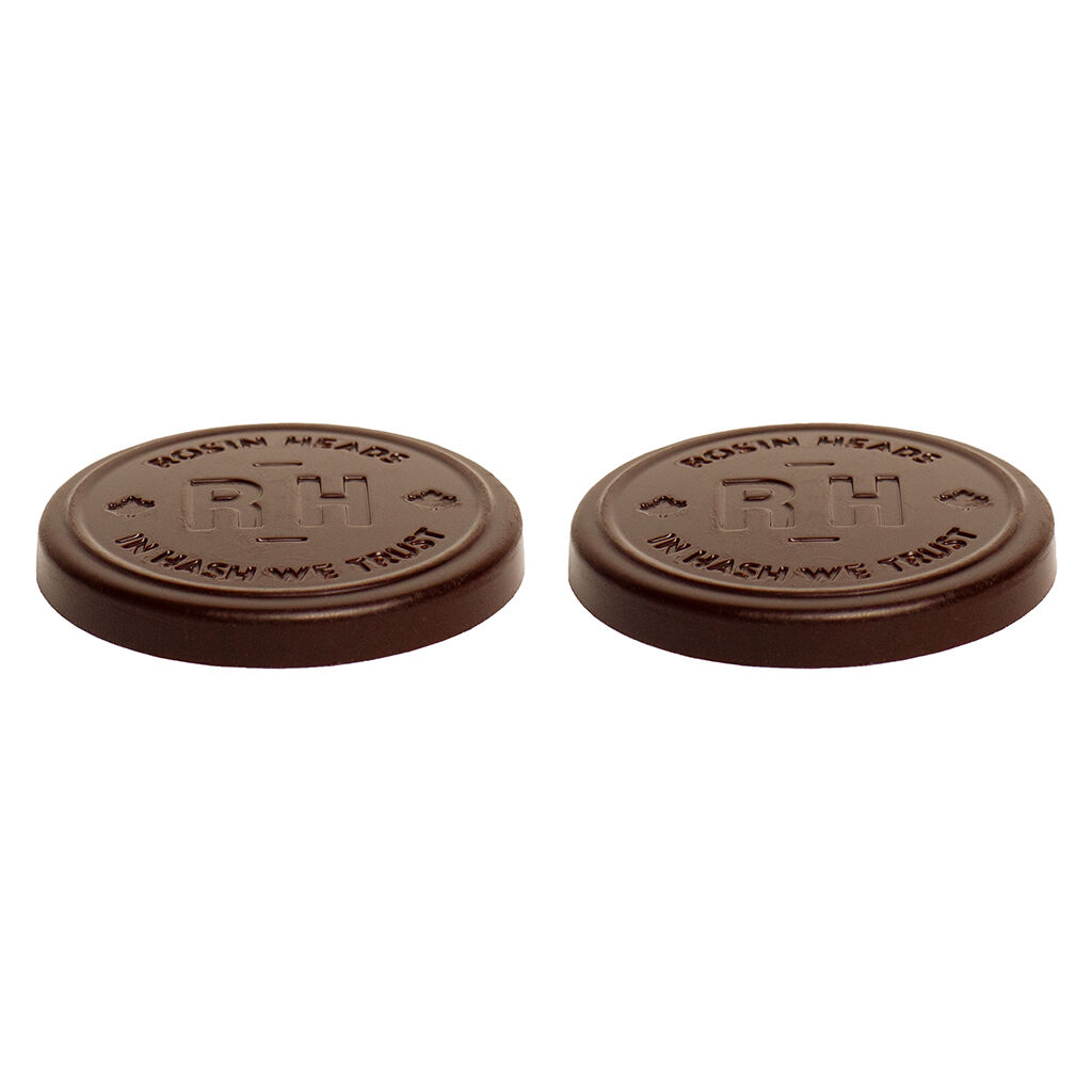 Hash Rosin Coins - 40% Origin Milk Chocolate