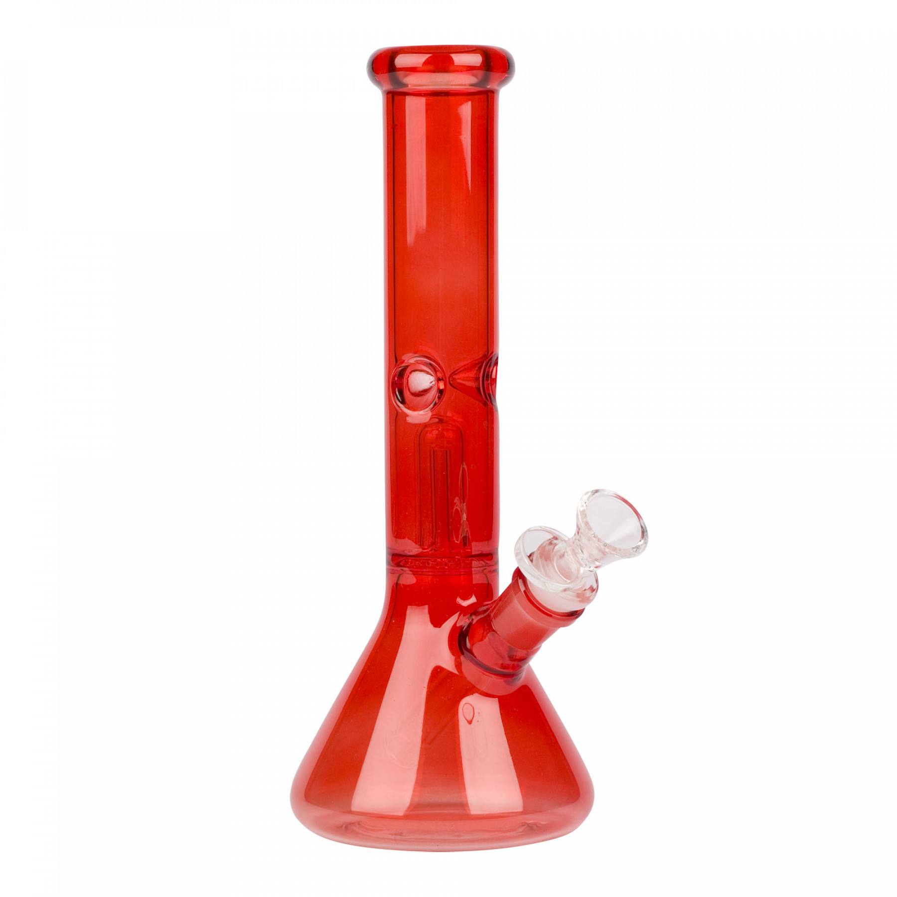 10" - Day Glow Beaker Tube W/Dome Perc 2