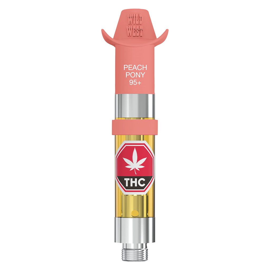 95+ Peach Pony Liquid Diamonds 510 Thread Cartridge 2