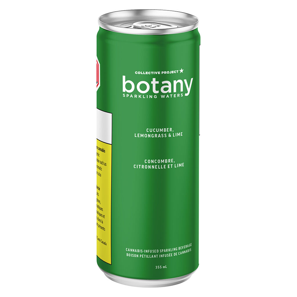 Cucumber Lemongrass & Lime Sparkling Botanical Water
